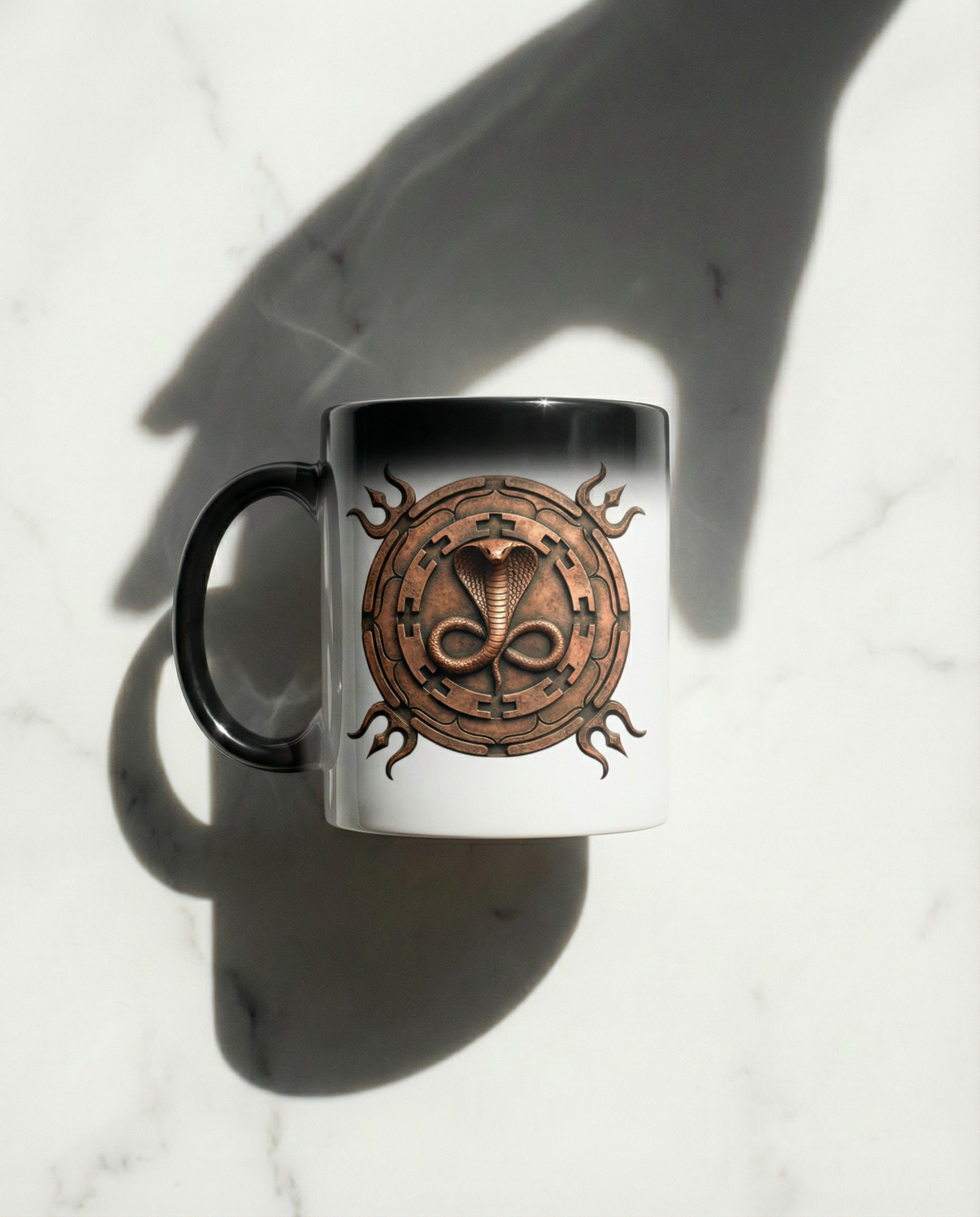 Magic 'Sacred Naga & Trishul Yantra' Mug